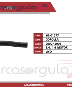 Rotbaşı Sol Corolla 2002-2006