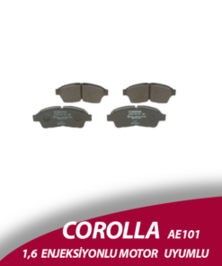 Bosch Fren Balatası Ön Corolla 1,6 4AFE Enjeksiyonlu 1994-2002 (0986495257)