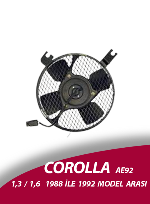 Klima Fanı Corolla AE92 1988-1992 (CL-4955)