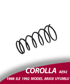 Arka Helezon Yayı Corolla 1988-1992