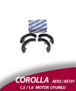 Bosch Fren Balatası Arka Corolla 1,3 / 1,6 1988-1998 (0986487422)