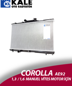 Kale Su Radyatörü Manuel Corolla AE92 1988-1992  (342155)