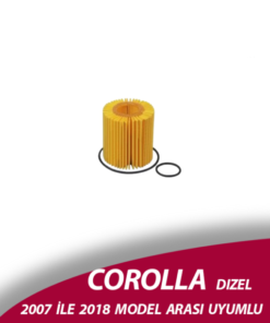 Yağ Filtresi Corolla Dizel D4D 2007-2018  (04152-31110)