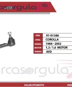 Rotbaşı Corolla 1988-2002