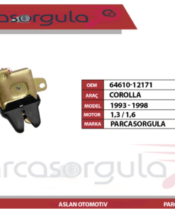 Bagaj Kilidi Corolla 1993-1998