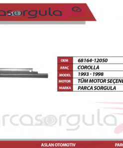 Cam Kızağı Arka Sol Corolla 1993-1998