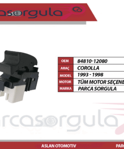 Cam Düğme Ön Sağ 1993-1998 (84810-12080)