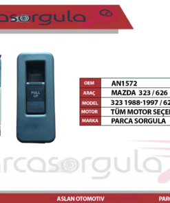 Cam Düğme Ön Sağ 323 1988-1997/626 1988-1991