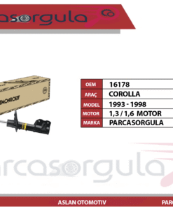 Monroe Amortisör Arka Sol  Corolla Ae101 1993-1998 (G16178)