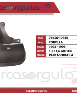 Paçalık Arka Sol Corolla 1993-1998 (76626-19445)