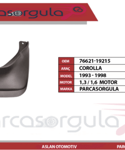 Paçalık Ön Sağ Corolla 1993-1998 (76621-19215)