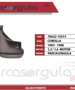 Paçalık Ön Sol Corolla 1993-1998 (76622-19215)