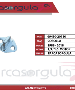 Kapı Kilit Karşılığı Corolla 1988-2018