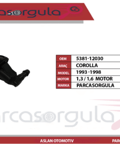 Su Fıskiye Memesi Corolla 1993-1998