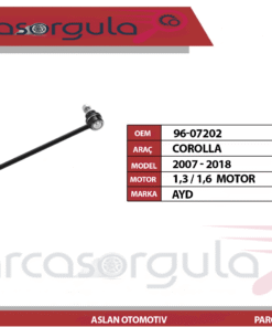 Ön Z Rot Sağ/Sol Corolla 2007-2018