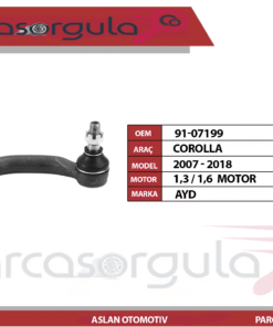 Rotbaşı Sağ Corolla 2007-2018