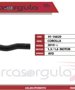 Rotbaşı Sol Corolla 2019->
