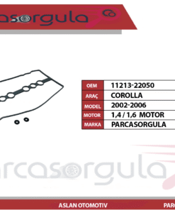 Üst Kapak Conta Takımı Corolla 1,4/1,6 / 1ZZFE/ 3ZZFE / 4ZZFE 2002-2006