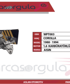 Aısın Devirdaim Corolla 4AF 1,6 Karbüratörlü 1988-1994 (WPT003)